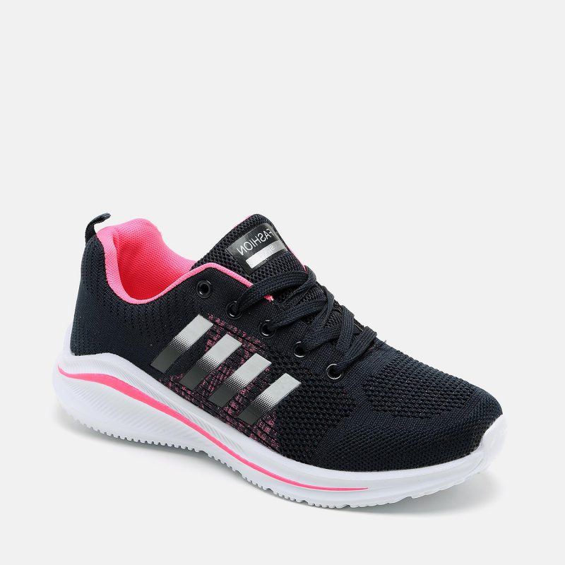 נעל ספורטיבית פסים